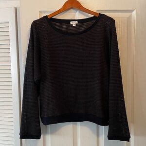dylan Top Sweater Black
